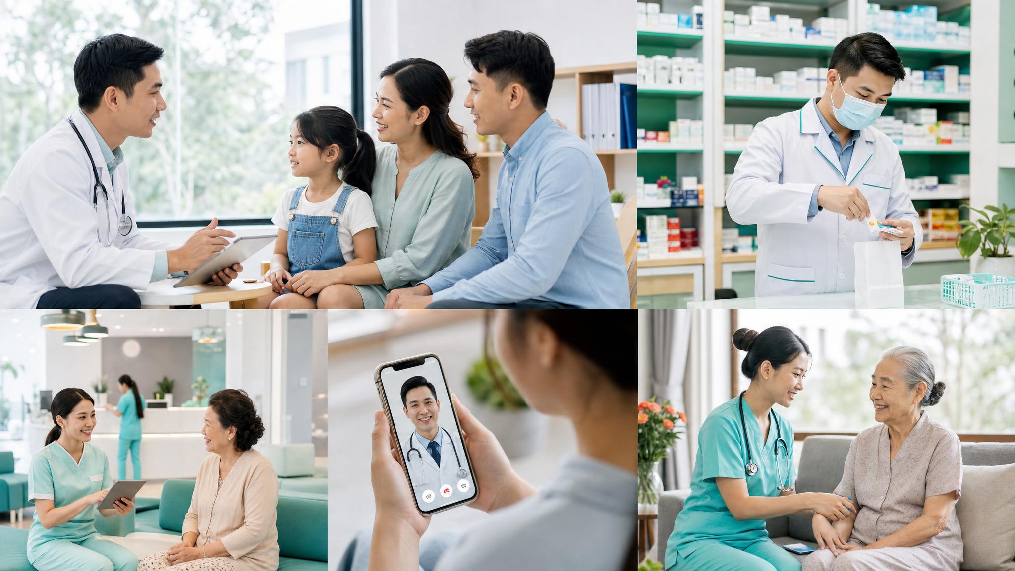 Bác sĩ Gần Đây tư vấn sức khỏe cho gia đình và người cao tuổi